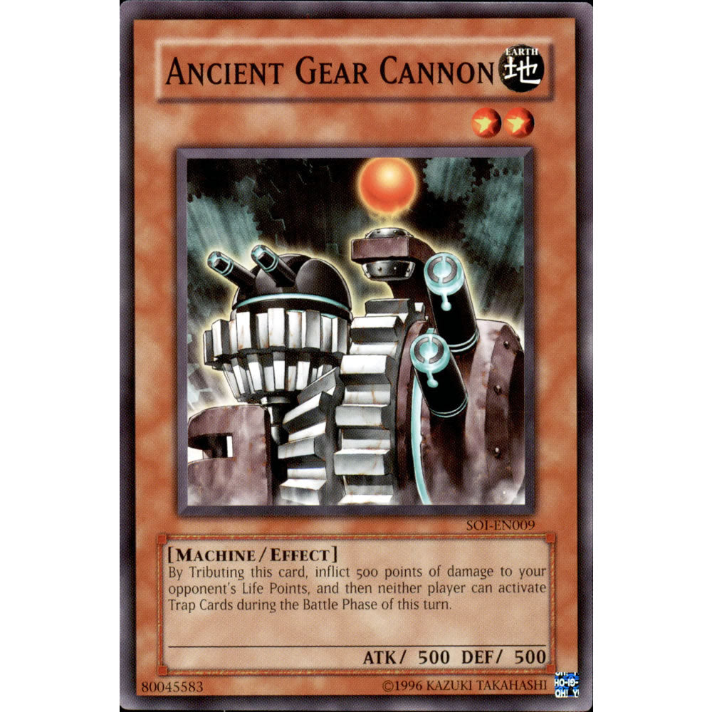 Ancient Gear Cannon SOI-EN009 Yu-Gi-Oh! Card from the Shadow of Infinity Set