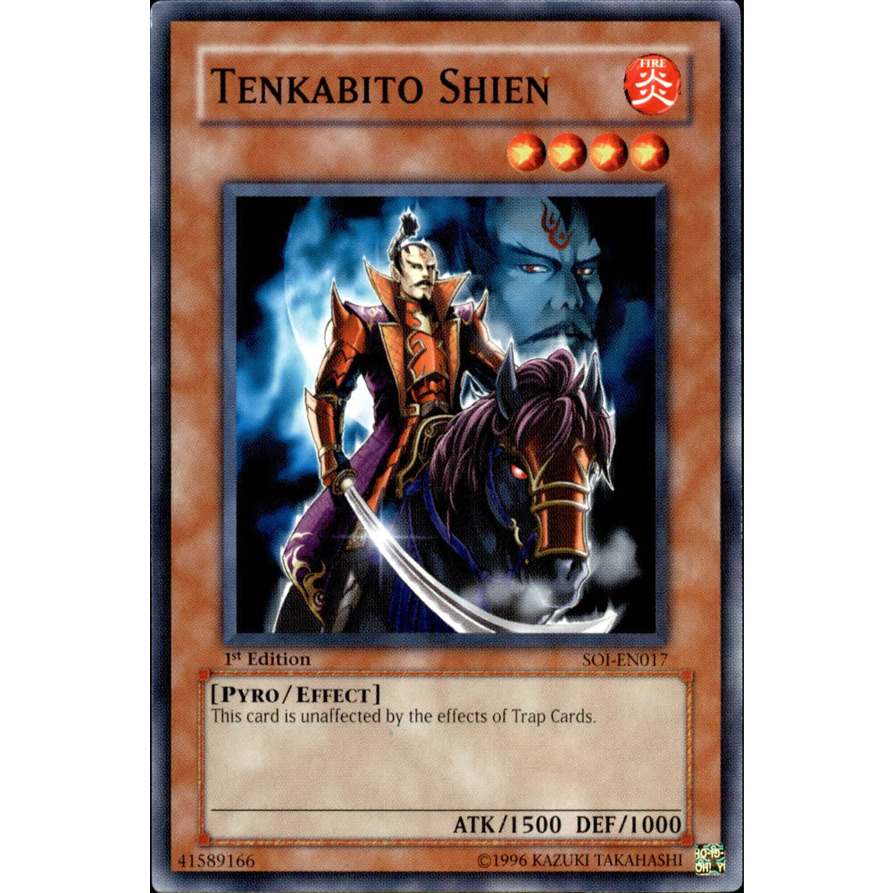 Tenkabito Shien SOI-EN017 Yu-Gi-Oh! Card from the Shadow of Infinity Set