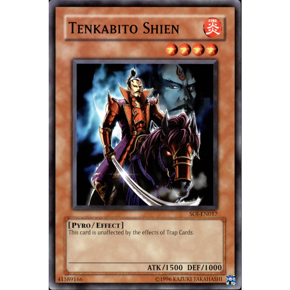 Tenkabito Shien SOI-EN017 Yu-Gi-Oh! Card from the Shadow of Infinity Set