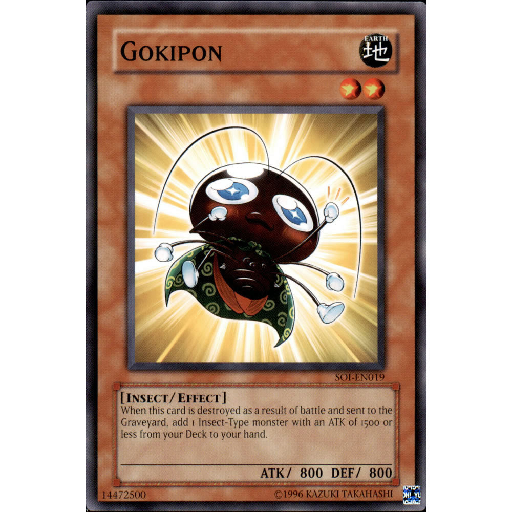 Gokipon SOI-EN019 Yu-Gi-Oh! Card from the Shadow of Infinity Set