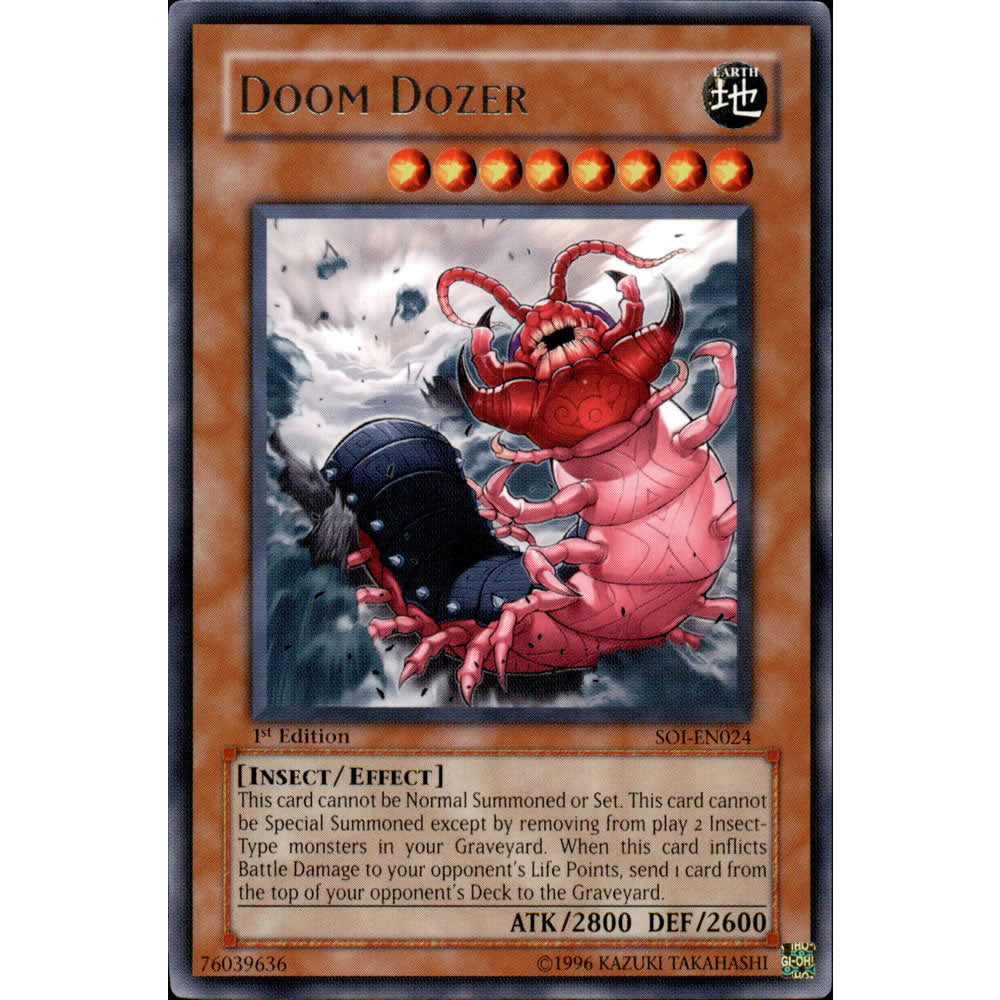 Doom Dozer SOI-EN024 Yu-Gi-Oh! Card from the Shadow of Infinity Set