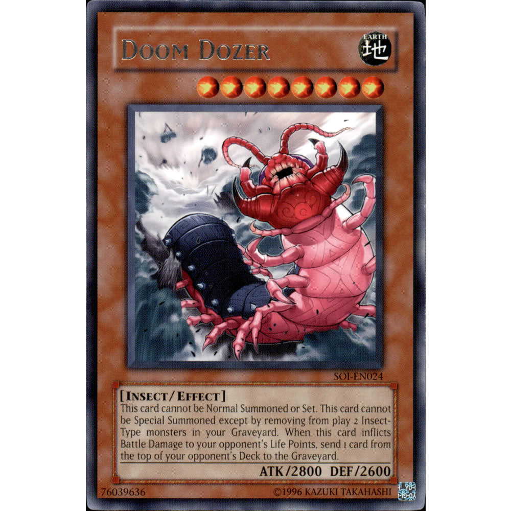 Doom Dozer SOI-EN024 Yu-Gi-Oh! Card from the Shadow of Infinity Set