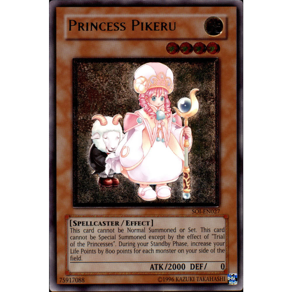 Princess Pikeru SOI-EN027 Yu-Gi-Oh! Card from the Shadow of Infinity Set