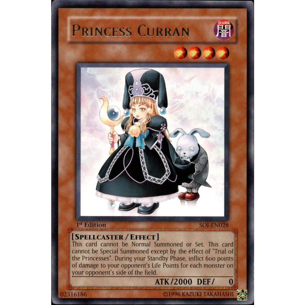 Princess Curran SOI-EN028 Yu-Gi-Oh! Card from the Shadow of Infinity Set