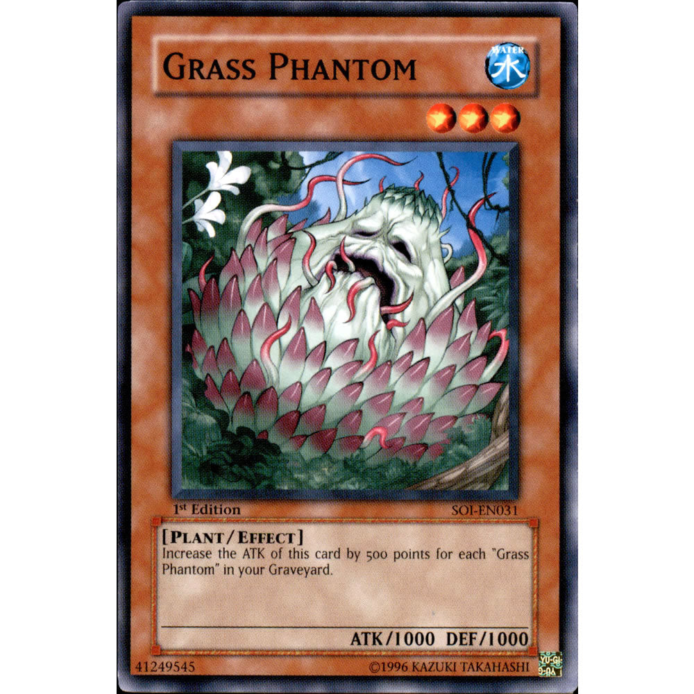 Grass Phantom SOI-EN031 Yu-Gi-Oh! Card from the Shadow of Infinity Set