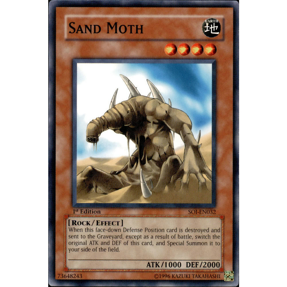 Sand Moth SOI-EN032 Yu-Gi-Oh! Card from the Shadow of Infinity Set