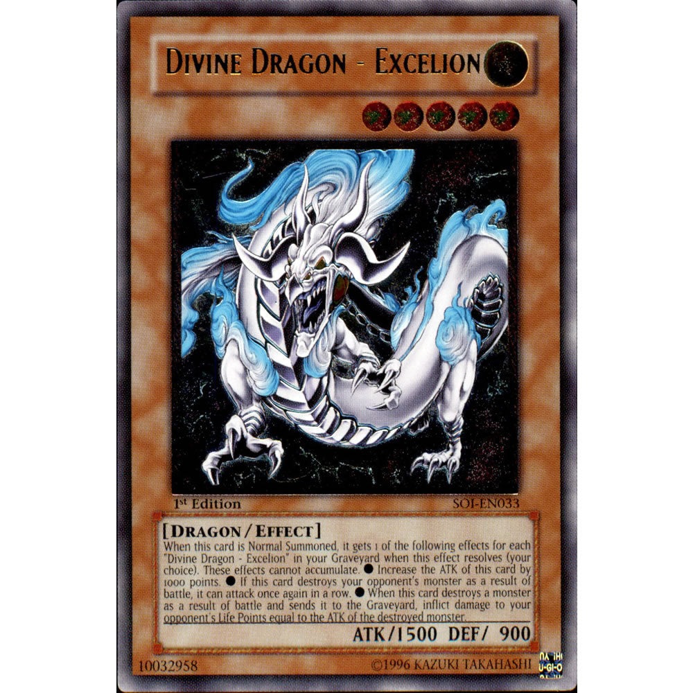 Divine Dragon - Excelion SOI-EN033 Yu-Gi-Oh! Card from the Shadow of Infinity Set