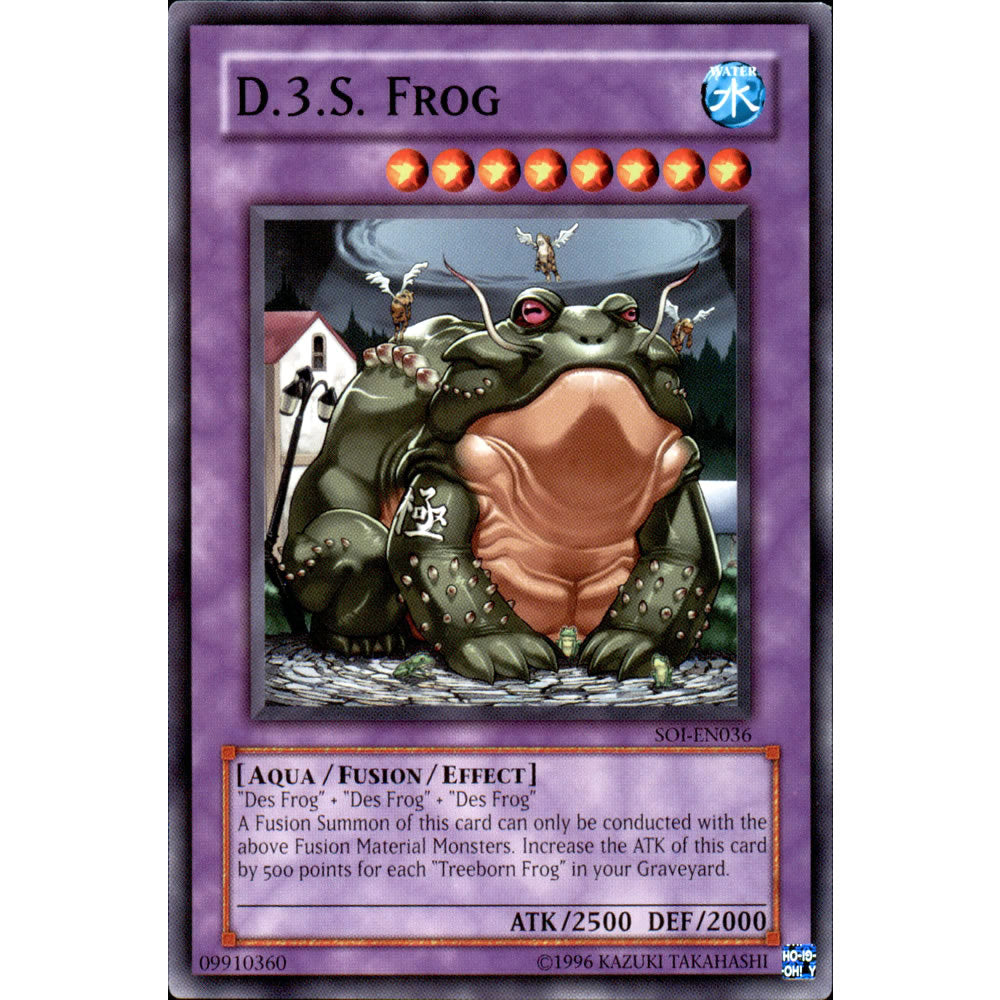 D.3.S. Frog SOI-EN036 Yu-Gi-Oh! Card from the Shadow of Infinity Set