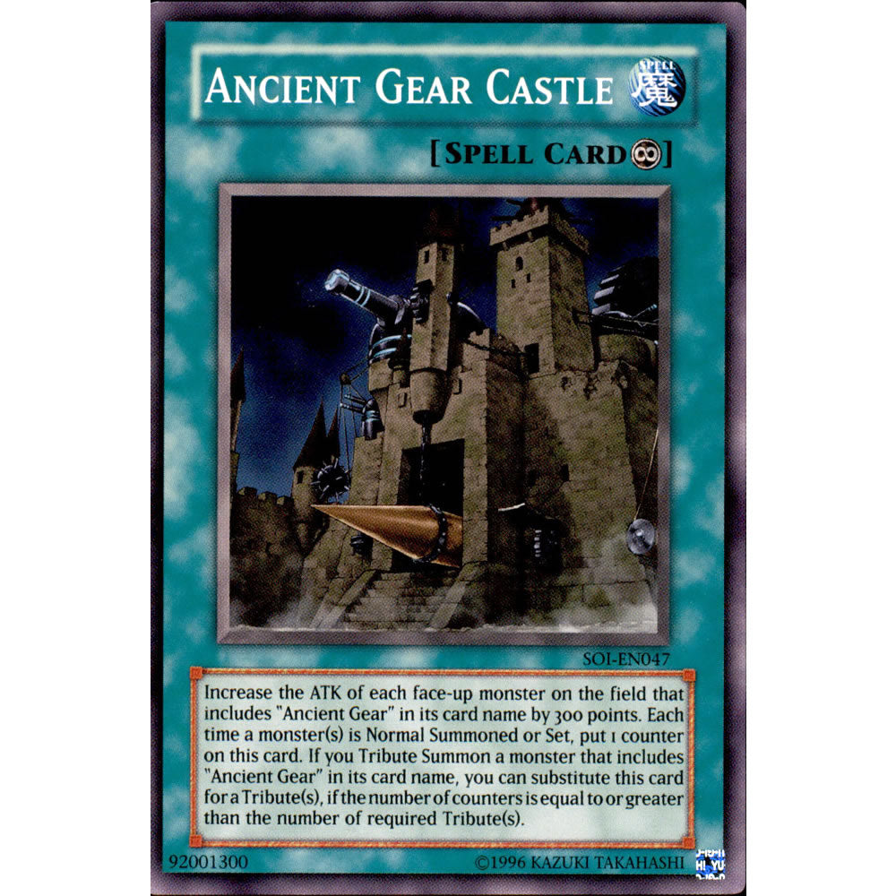 Ancient Gear Castle SOI-EN047 Yu-Gi-Oh! Card from the Shadow of Infinity Set