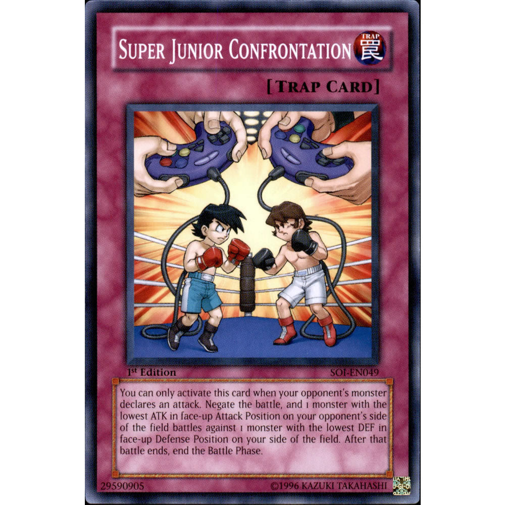 Super Junior Confrontation SOI-EN049 Yu-Gi-Oh! Card from the Shadow of Infinity Set