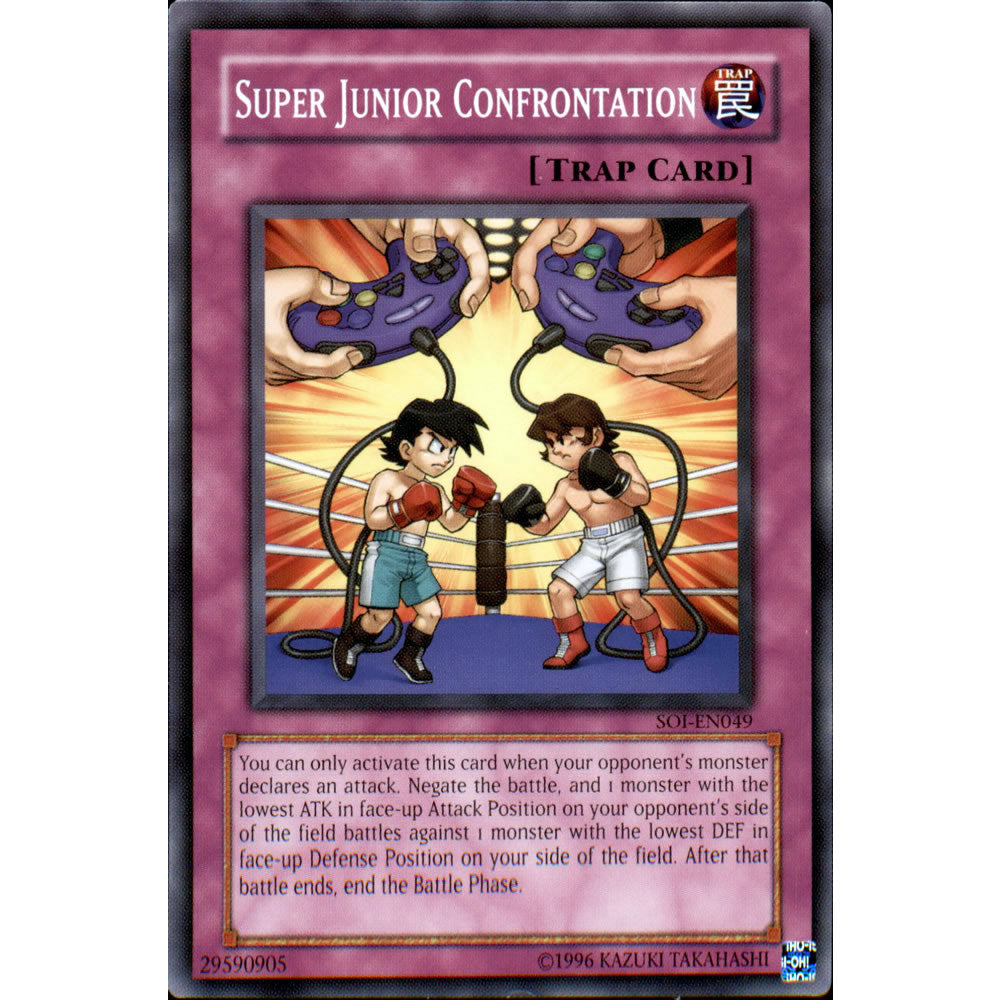 Super Junior Confrontation SOI-EN049 Yu-Gi-Oh! Card from the Shadow of Infinity Set
