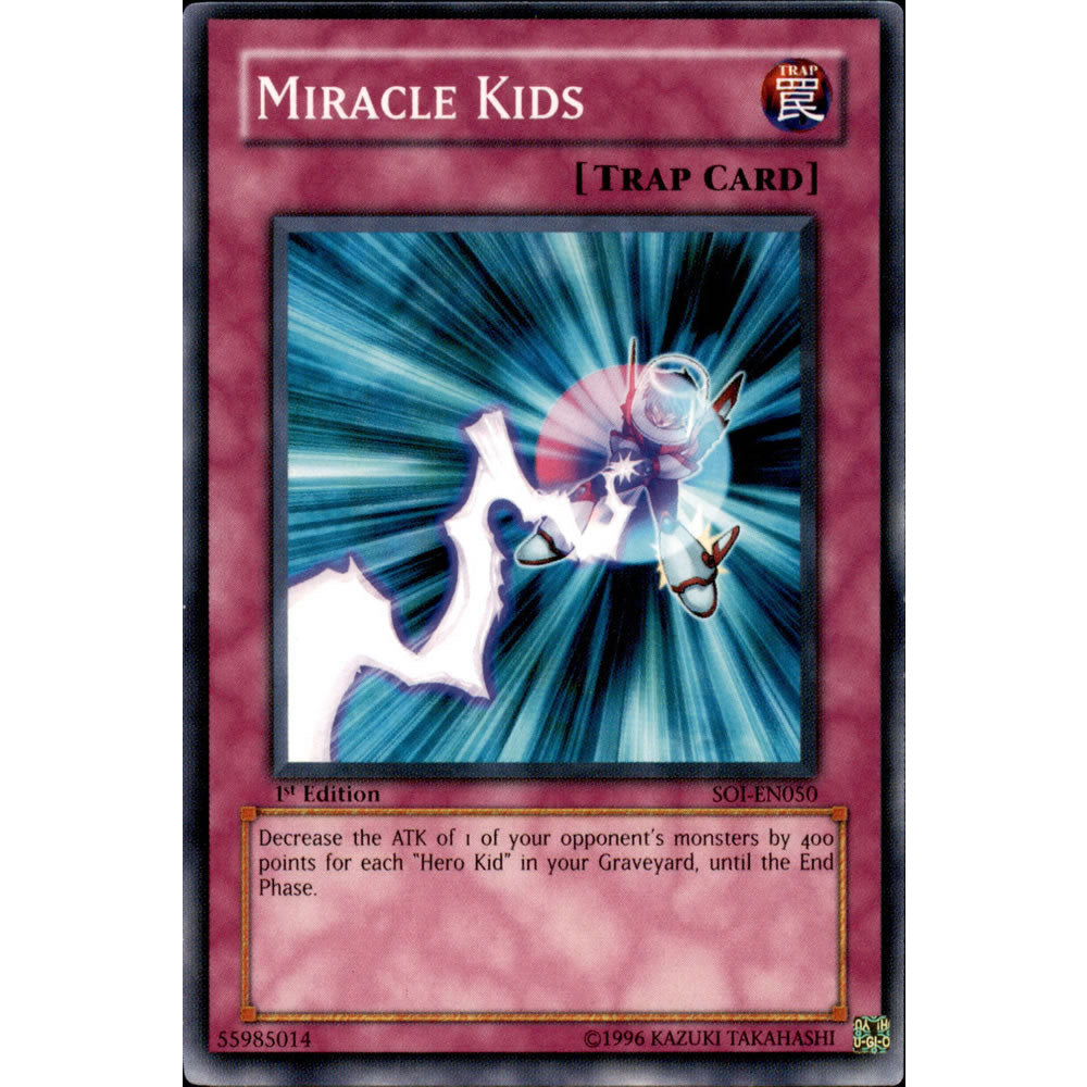 Miracle Kids SOI-EN050 Yu-Gi-Oh! Card from the Shadow of Infinity Set
