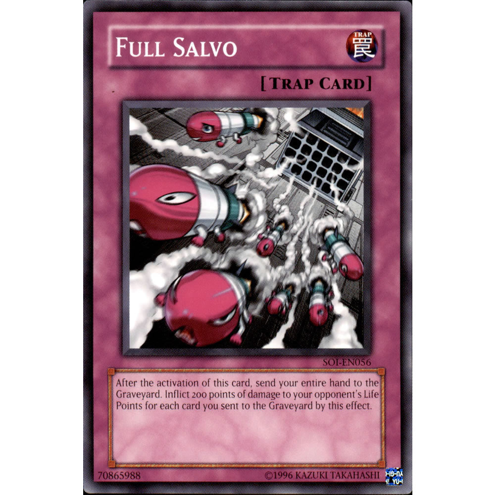 Full Salvo SOI-EN056 Yu-Gi-Oh! Card from the Shadow of Infinity Set