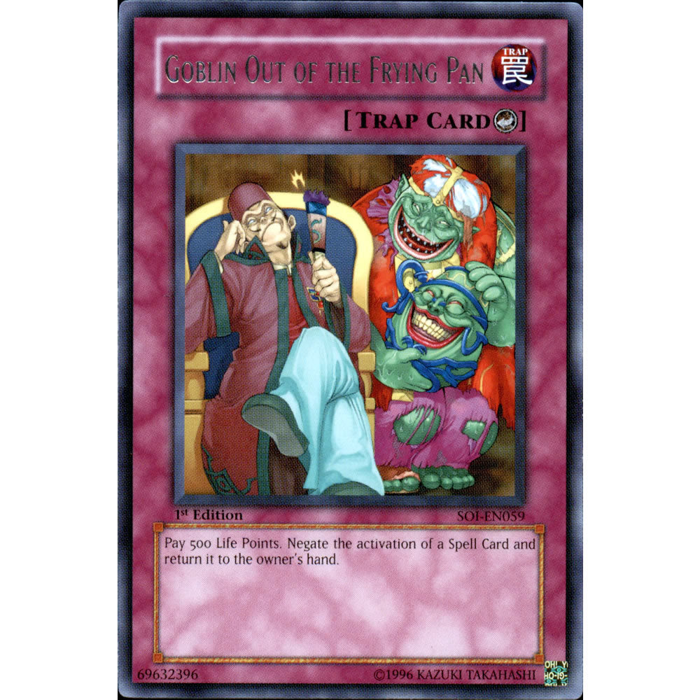 Goblin Out of the Frying Pan SOI-EN059 Yu-Gi-Oh! Card from the Shadow of Infinity Set