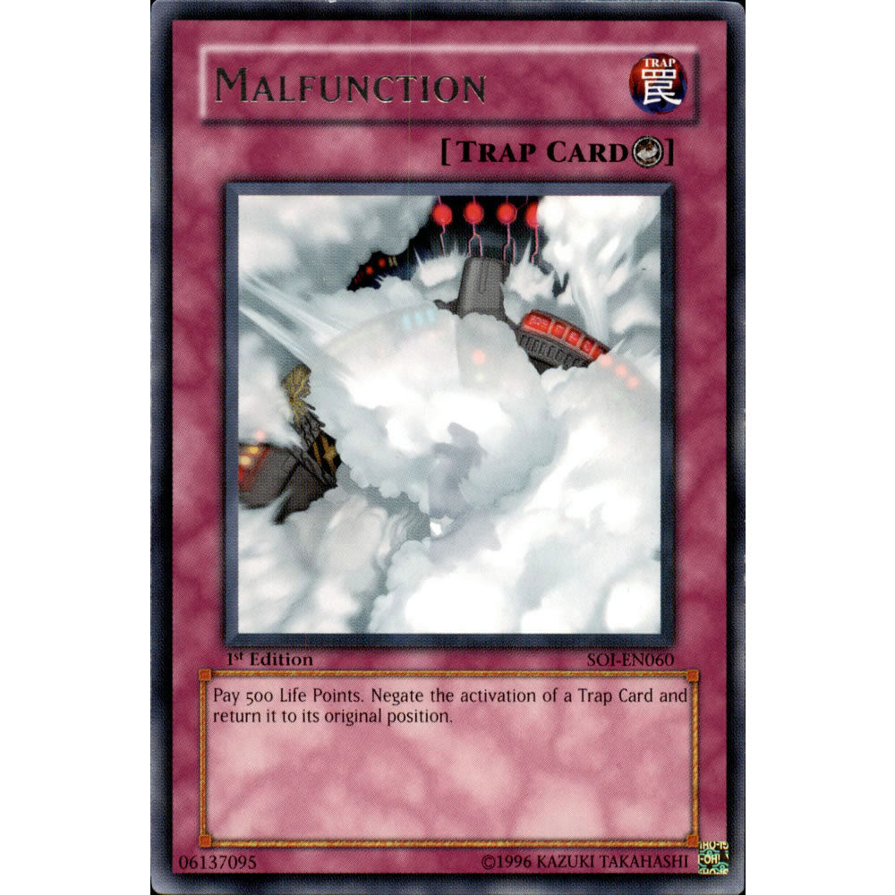 Malfunction SOI-EN060 Yu-Gi-Oh! Card from the Shadow of Infinity Set