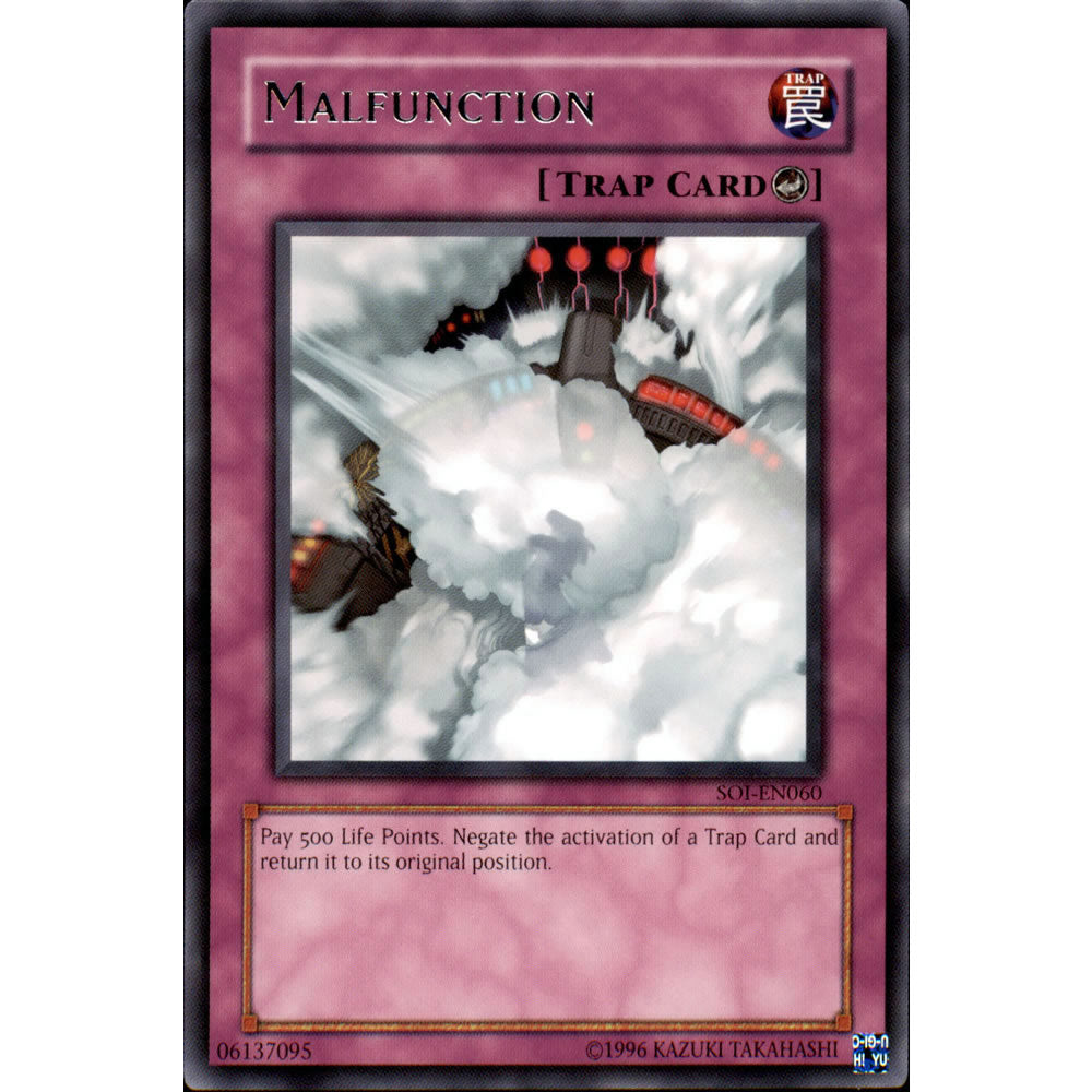 Malfunction SOI-EN060 Yu-Gi-Oh! Card from the Shadow of Infinity Set