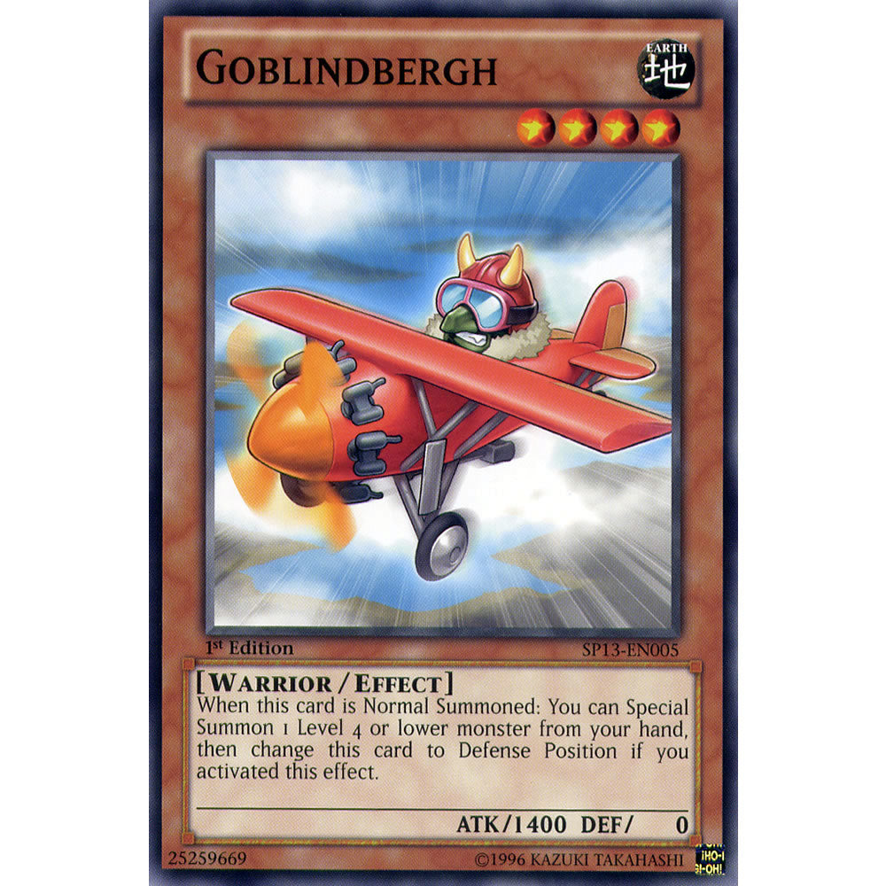 Goblindbergh SP13-EN005 Yu-Gi-Oh! Card from the Star Pack 2013 Set