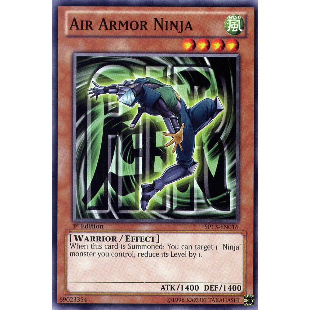 Air Armor Ninja SP13-EN016 Yu-Gi-Oh! Card from the Star Pack 2013 Set