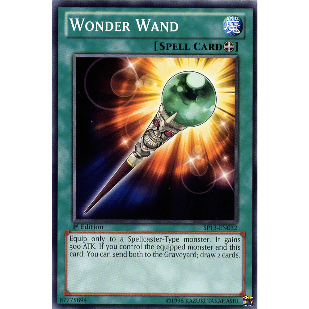 Wonder Wand SP13-EN032 Yu-Gi-Oh! Card from the Star Pack 2013 Set