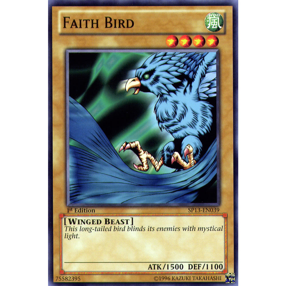 Faith Bird SP13-EN039 Yu-Gi-Oh! Card from the Star Pack 2013 Set