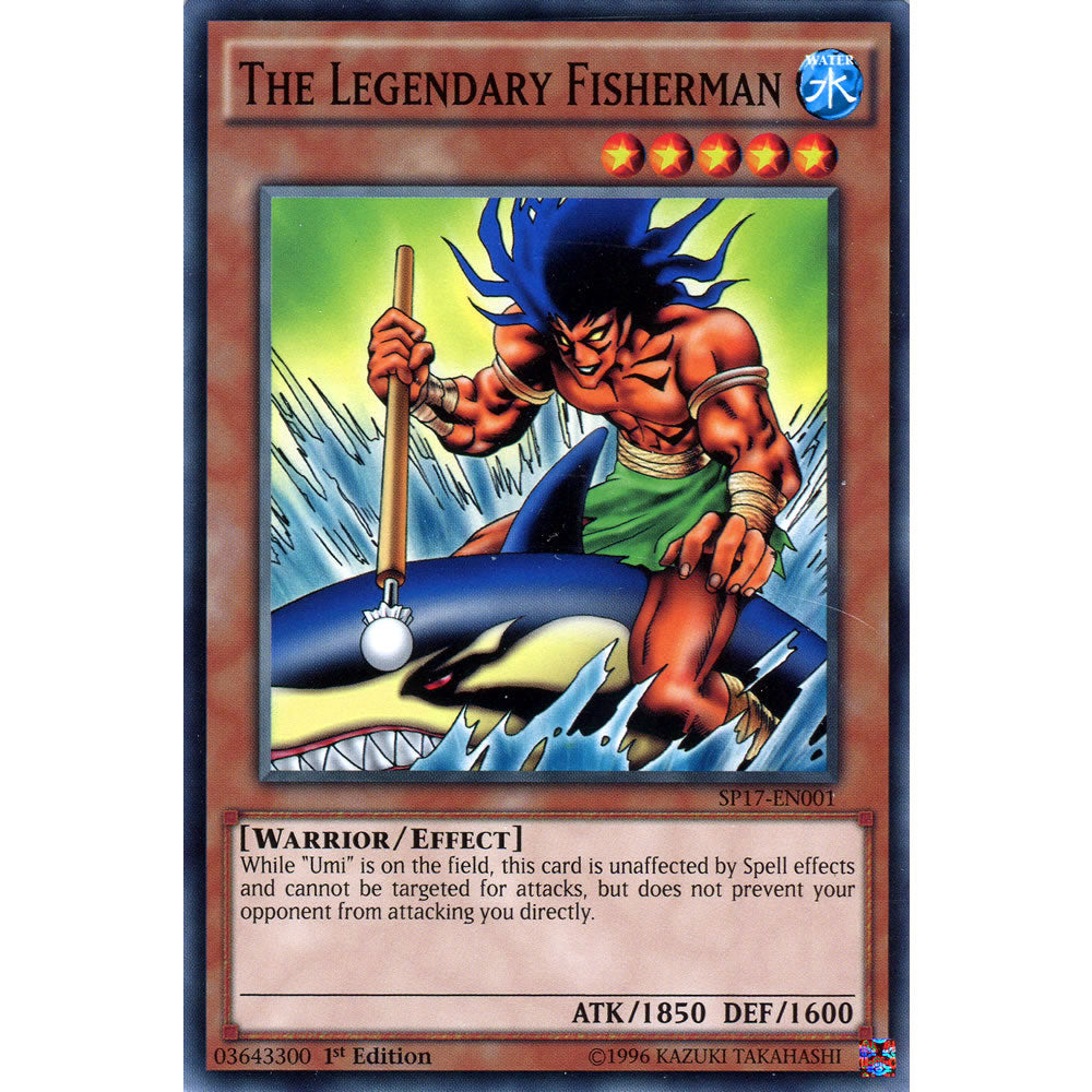 The Legendary Fisherman SP17-EN001 Yu-Gi-Oh! Card from the Star Pack 17 Set