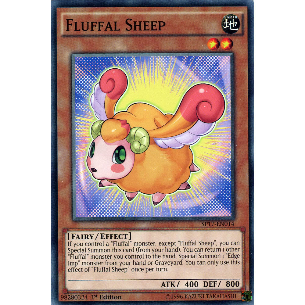 Fluffal Sheep SP17-EN014 Yu-Gi-Oh! Card from the Star Pack 17 Set