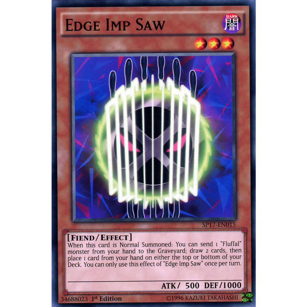 Edge Imp Saw SP17-EN015 Yu-Gi-Oh! Card from the Star Pack 17 Set