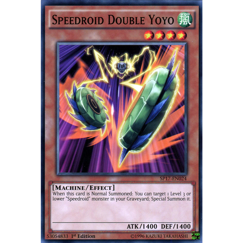 Speedroid Double Yoyo SP17-EN024 Yu-Gi-Oh! Card from the Star Pack 17 Set
