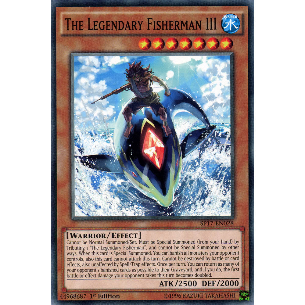 The Legendary Fisherman III SP17-EN028 Yu-Gi-Oh! Card from the Star Pack 17 Set