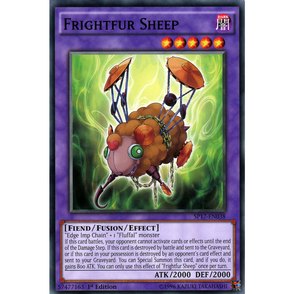 Frightfur Sheep SP17-EN038 Yu-Gi-Oh! Card from the Star Pack 17 Set