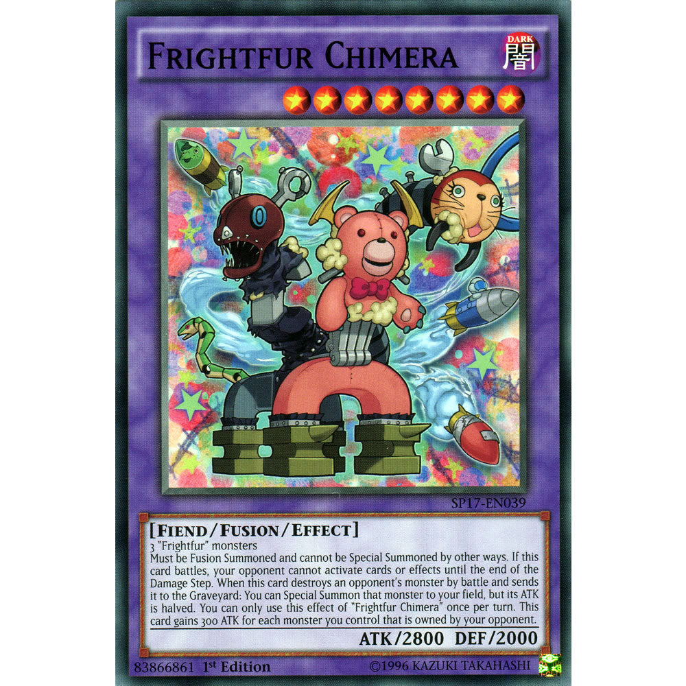 Frightfur Chimera SP17-EN039 Yu-Gi-Oh! Card from the Star Pack 17 Set