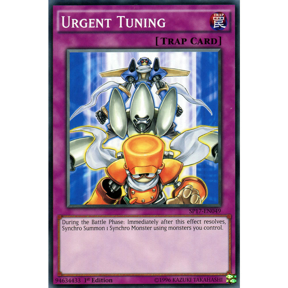 Urgent Tuning SP17-EN049 Yu-Gi-Oh! Card from the Star Pack 17 Set
