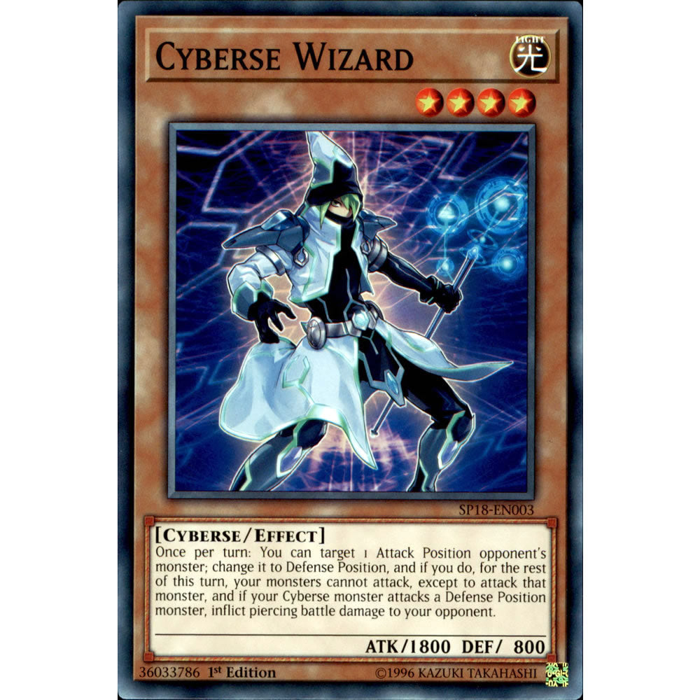 Cyberse Wizard SP18-EN003 Yu-Gi-Oh! Card from the Star Pack: VRAINS Set
