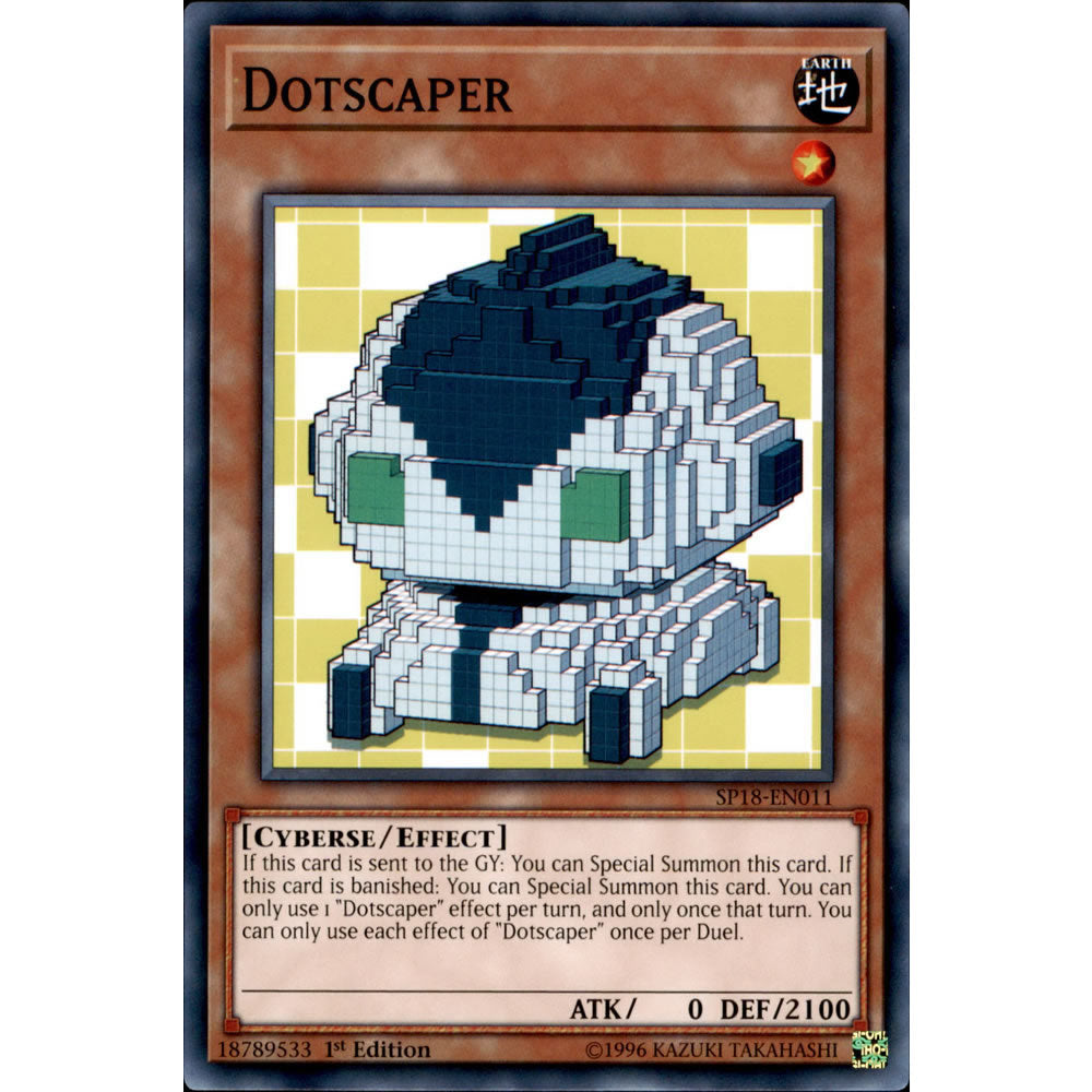 Dotscaper SP18-EN011 Yu-Gi-Oh! Card from the Star Pack: VRAINS Set