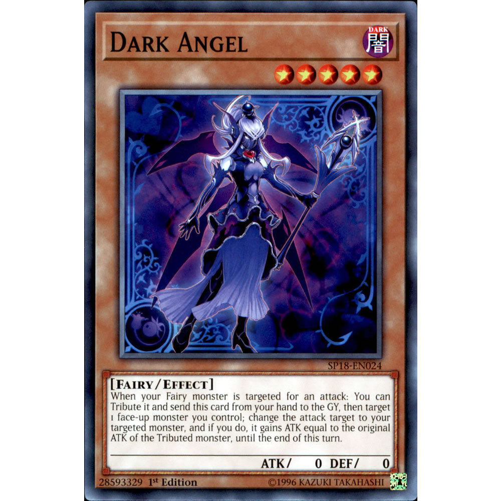 Dark Angel SP18-EN024 Yu-Gi-Oh! Card from the Star Pack: VRAINS Set