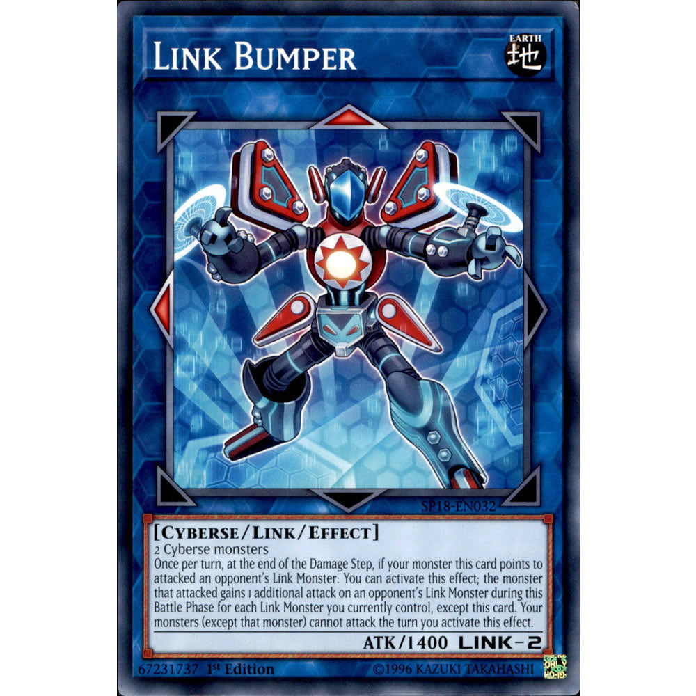 Link Bumper SP18-EN032 Yu-Gi-Oh! Card from the Star Pack: VRAINS Set