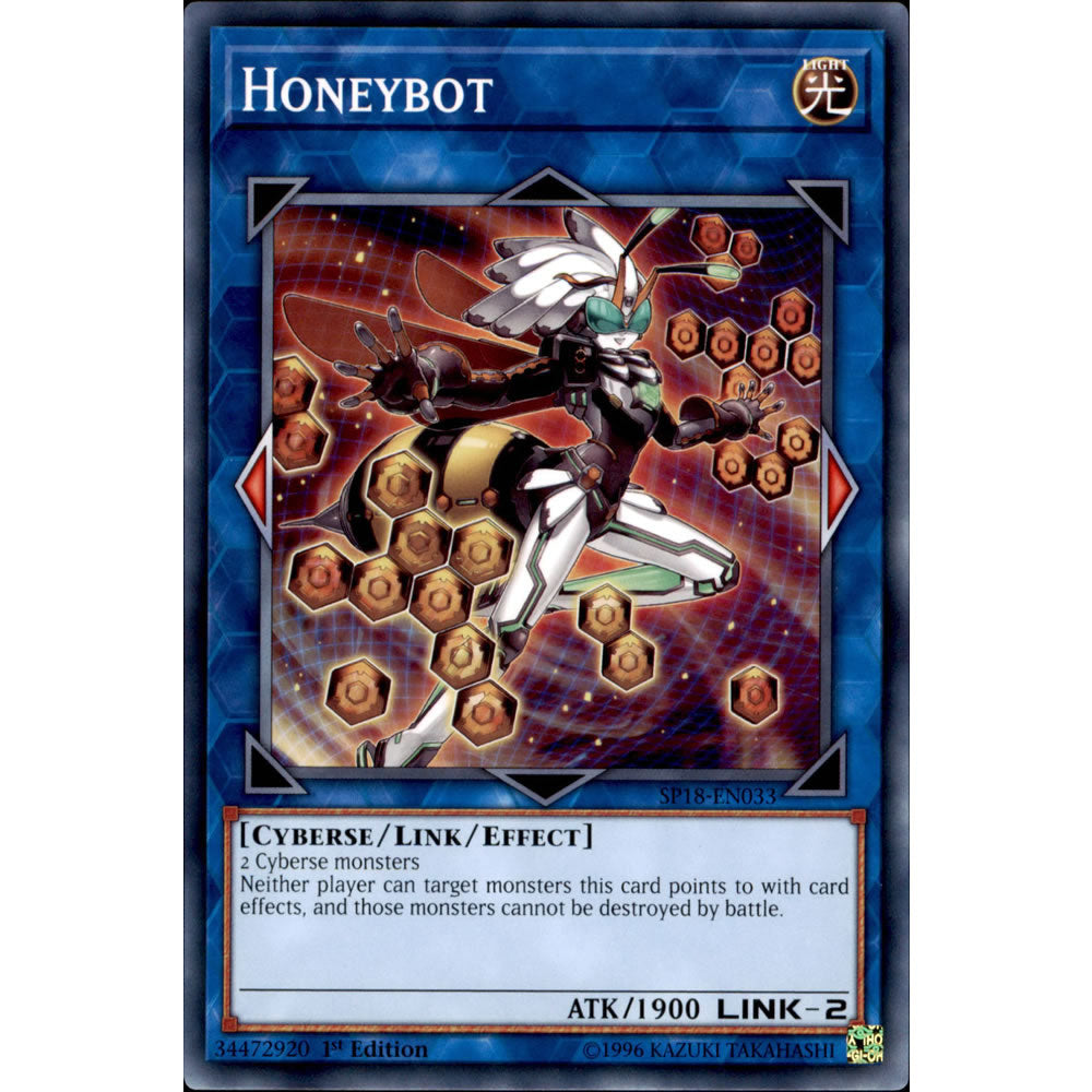 Honeybot SP18-EN033 Yu-Gi-Oh! Card from the Star Pack: VRAINS Set