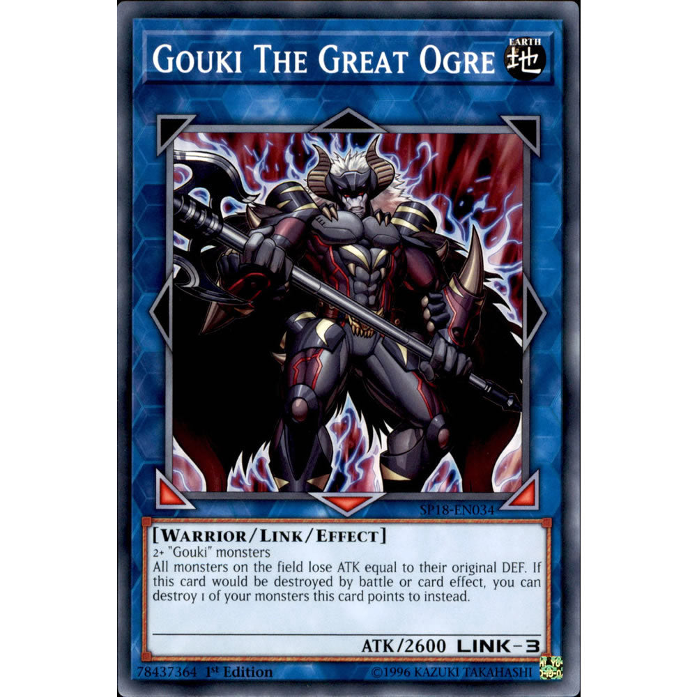 Gouki The Great Ogre SP18-EN034 Yu-Gi-Oh! Card from the Star Pack: VRAINS Set