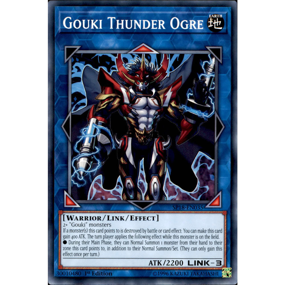 Gouki Thunder Ogre SP18-EN035 Yu-Gi-Oh! Card from the Star Pack: VRAINS Set