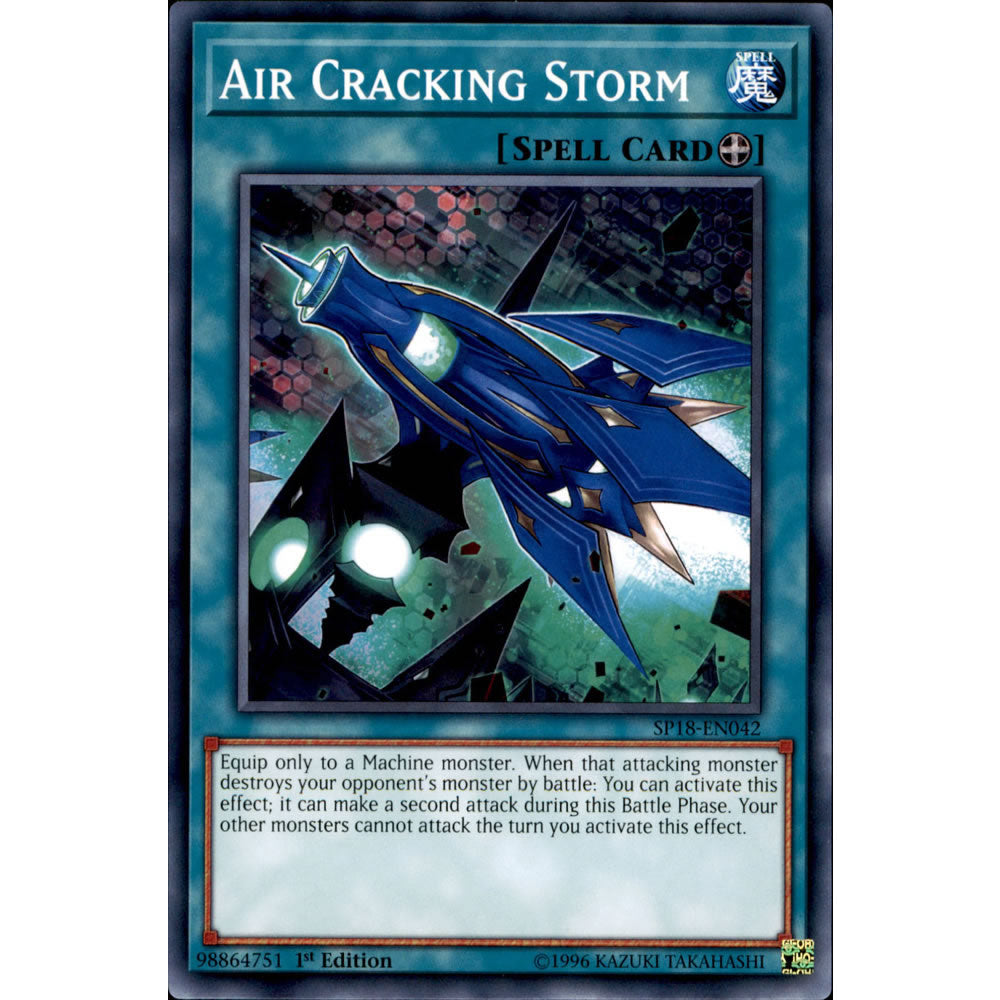 Air Cracking Storm SP18-EN042 Yu-Gi-Oh! Card from the Star Pack: VRAINS Set