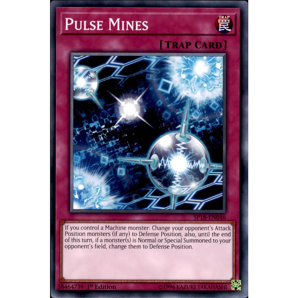 Pulse Mines SP18-EN046 Yu-Gi-Oh! Card from the Star Pack: VRAINS Set