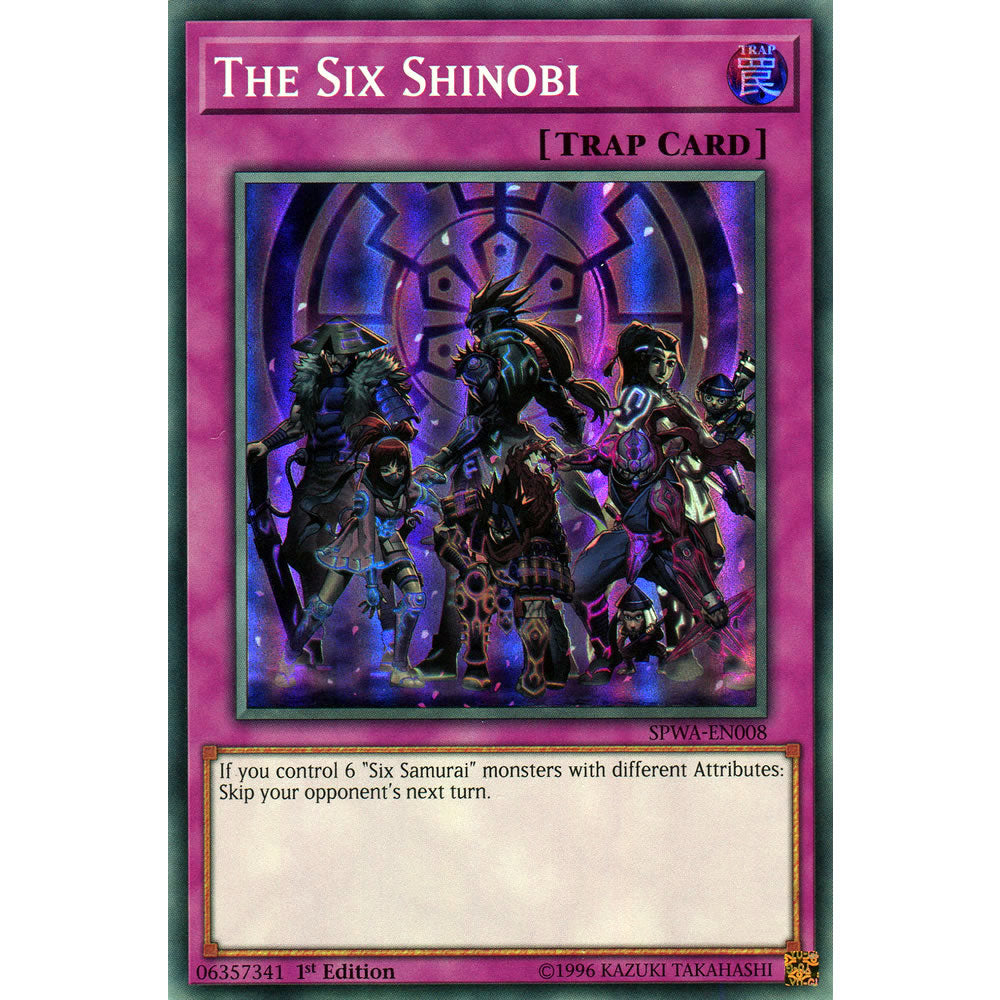 The Six Shinobi SPWA-EN008 Yu-Gi-Oh! Card from the Spirit Warriors Set