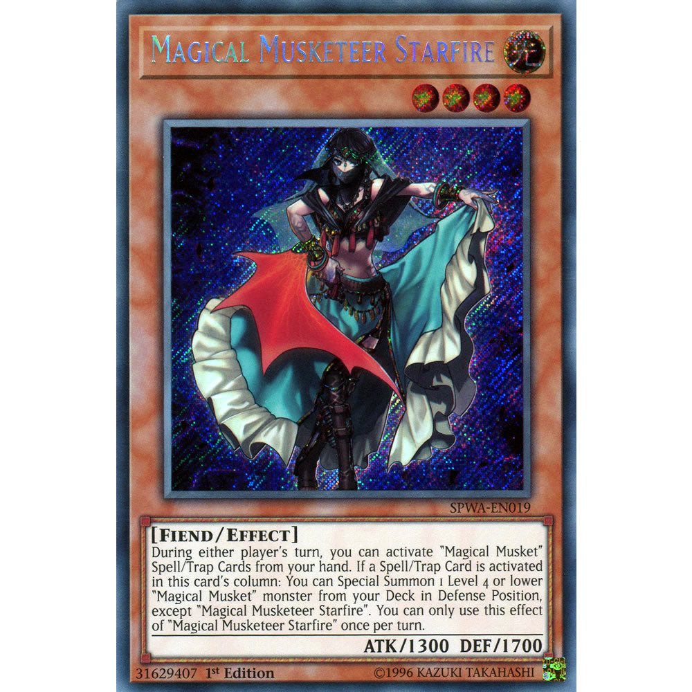 Magical Musketeer Starfire SPWA-EN019 Yu-Gi-Oh! Card from the Spirit Warriors Set