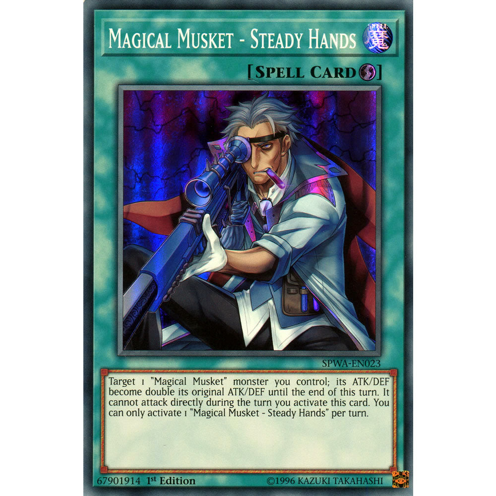 Magical Musket - Steady Hands SPWA-EN023 Yu-Gi-Oh! Card from the Spirit Warriors Set