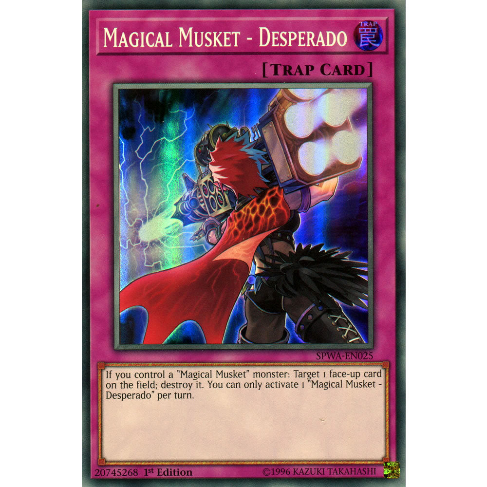 Magical Musket - Desperado SPWA-EN025 Yu-Gi-Oh! Card from the Spirit Warriors Set