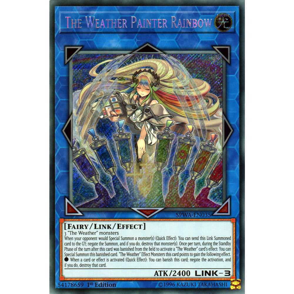 The Weather Painter Rainbow SPWA-EN035 Yu-Gi-Oh! Card from the Spirit Warriors Set