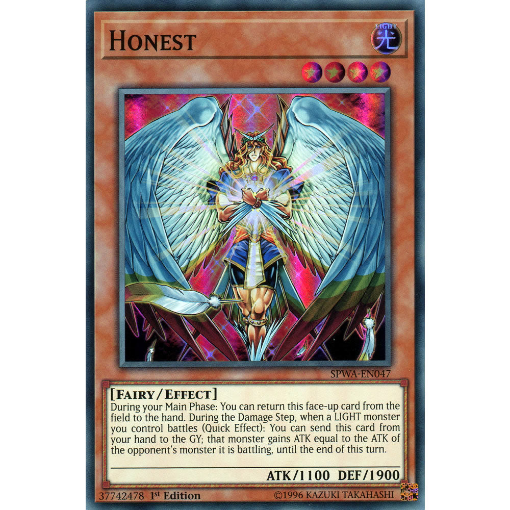 Honest SPWA-EN047 Yu-Gi-Oh! Card from the Spirit Warriors Set