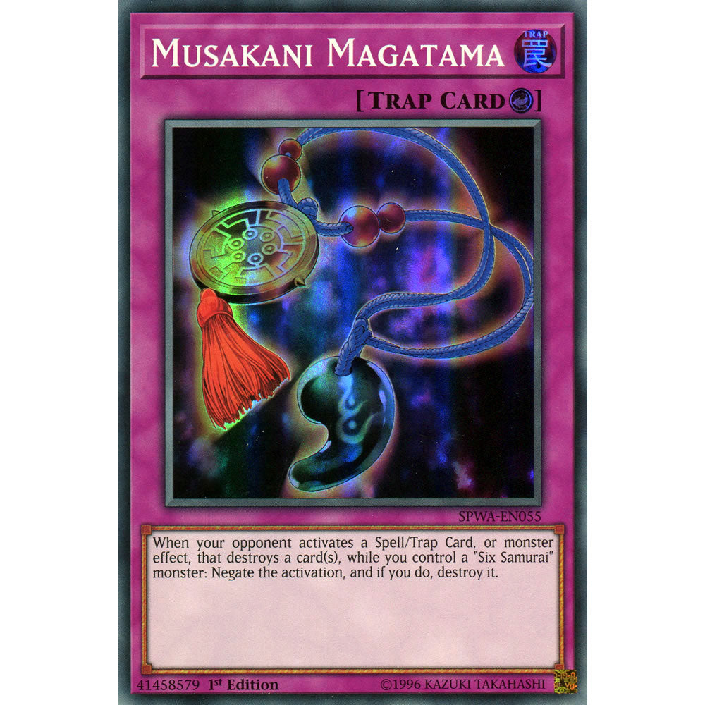Musakani Magatama SPWA-EN055 Yu-Gi-Oh! Card from the Spirit Warriors Set