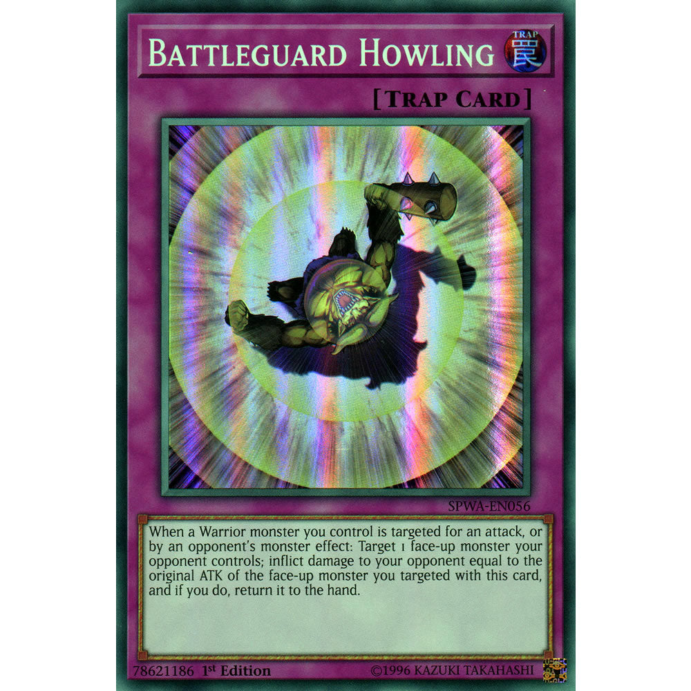 Battleguard Howling SPWA-EN056 Yu-Gi-Oh! Card from the Spirit Warriors Set