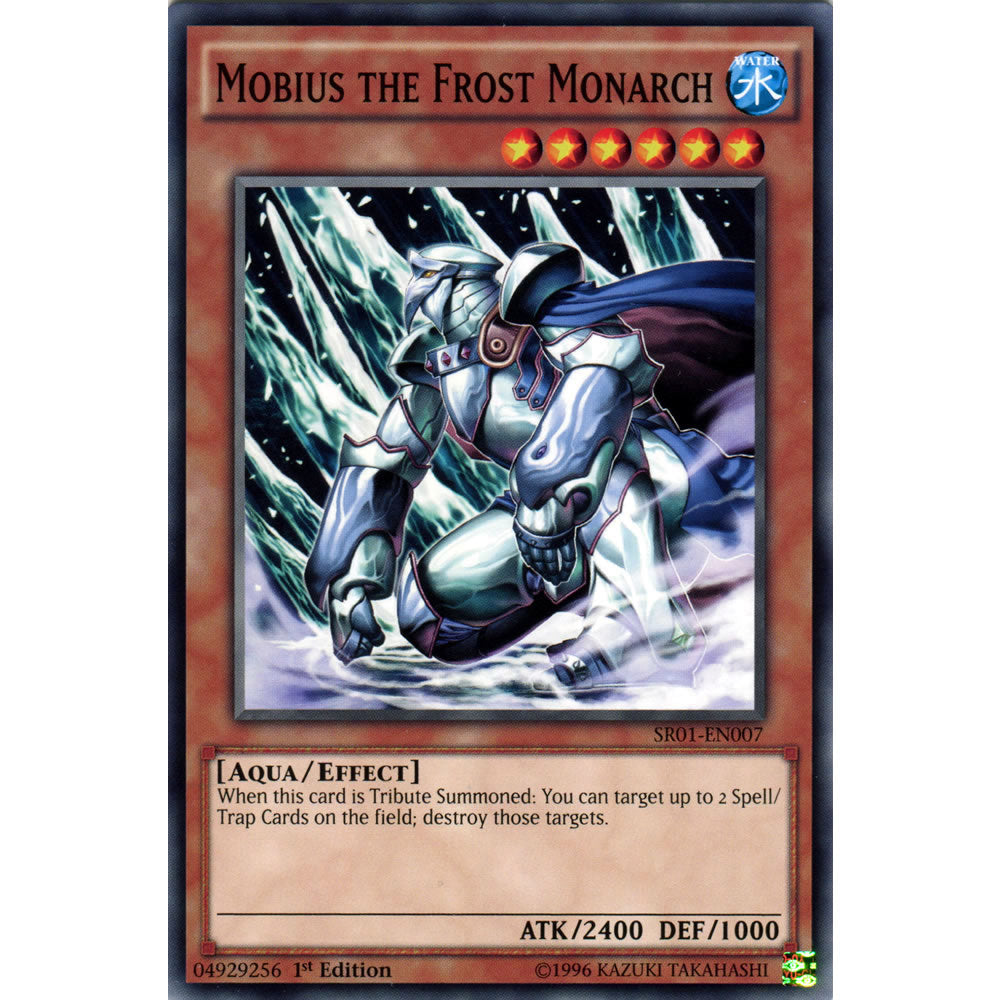 Mobius the Frost Monarch SR01-EN007 Yu-Gi-Oh! Card from the Emperor of Darkness Set
